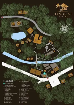 a rendering of a map of a park at Tingkat Valley in Ipoh