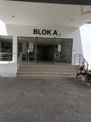 a building with a sign that reads blok at Cold house in Cameron Highlands