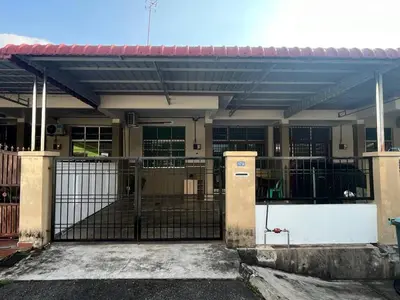 a gate to a house with a fence at Tapak 173 by Sutera Hōmes in Sungai Petani