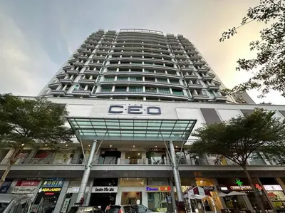 a large building with the coco logo on it at CEO7 Duplex Business Suite#Disneys HS#USM#Pisa#Pantai Hospital in Bayan Lepas
