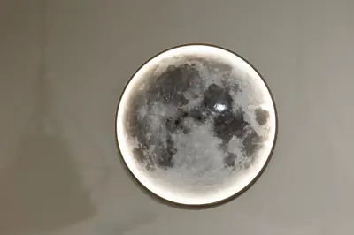 a close up of a moon in a bowl at Taiping Aulong [3 rooms] nearby TF Mart/Econsave in Taiping