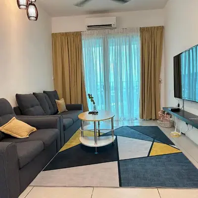 Spacious 3BR I Meritus Perai l Family & Nice View