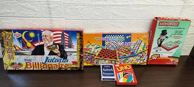 a group of boxes of candy on a table at Minimaliste Ipoh Garden 2 minute to stadium 5BR5BR in Ipoh