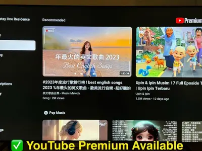 a screenshot of the youtube penguin movie website at Hot Picks SmartTV Netflix Seaview Homestay Sekinchan in Sekincan