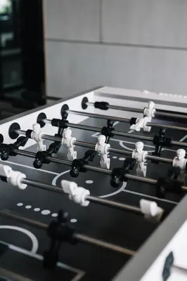 a row of black and white objects on a stove at NEW Infinity Pool 3 Bedrooms 2 Carparks 197 in Jelutong