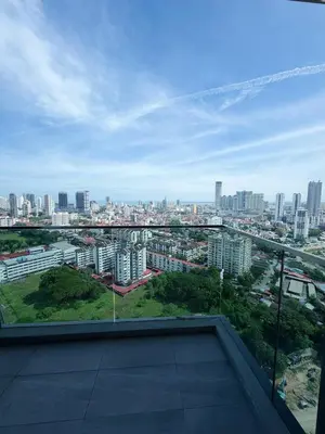a view of a city from the top of a building at Beacon Executive Suite by Uptrend Home Management in George Town
