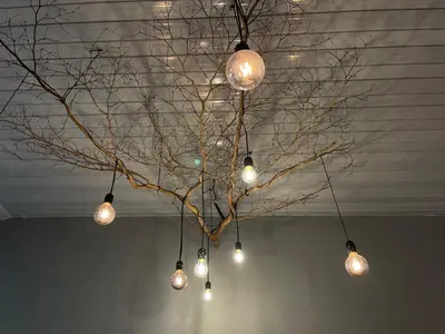 a chandelier with lights hanging from a ceiling at -NEW- 22Pax 5R4B V KTV,KID'S POOL,POOL TABLE NEAR USM,LWE HOSPITAL,SPI ARENA in George Town