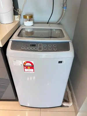 a refrigerator with a stove top in a kitchen at Seaview Mansion One 2R2B George Town Gleneagles Gurney Komtar by Cozy Cottage Haven in George Town
