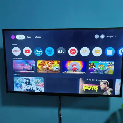 a television screen with many different apps on it at Muji Style brick themed Cameron Highland Homestay FREE Netflix in Tanah Rata