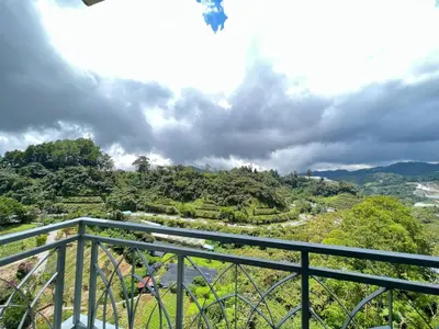 a view from the balcony of a house at Delisha 2 Homestay 3R2B The Retreat Nova Kae Farm in Brinchang