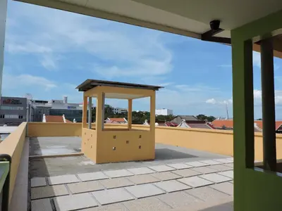 a small structure on the roof of a building at Merlin Hotel George Town Penang in George Town