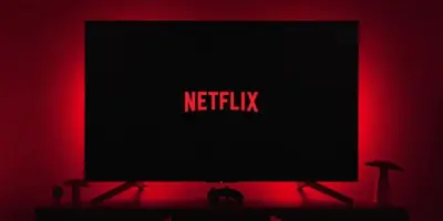 a television screen with a netflix sign on it at Mossy Forest Family Retreat II, 2-8 pax, Cameron Highlands in Cameron Highlands