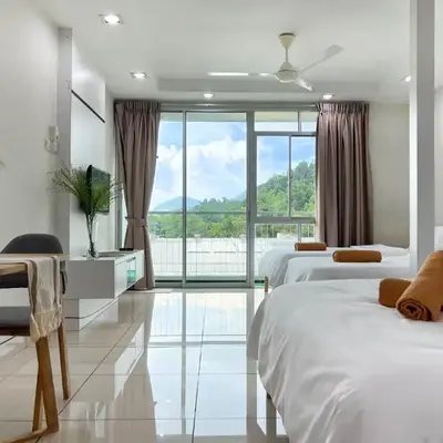 Modern Muji Studio Condo with Swimming Pool