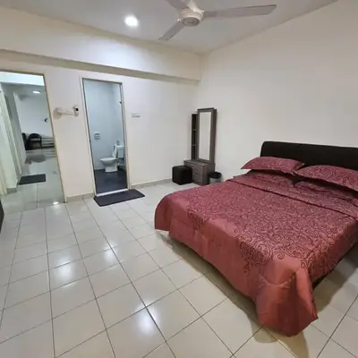 Seberang Jaya Family Pool Homestay Near Hospital 3 Bedroom Aircond 2 Bathroom & Family Room Aircond