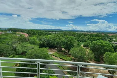 an aerial view of a park with trees at Sky Residence -3 Bedrooms Condo at Cinta Sayang, Sungai Petani in Sungai Petani