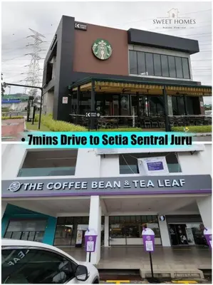 a building with a car parked in front of it at CozySuite3R2B#5mintoPenangBridge in Perai