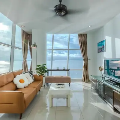 Maritime Seaview Comfy Suite Penang with TVbox