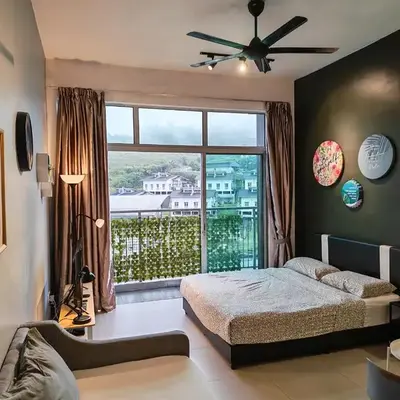 1BR Cool Homestay at Cameron Golden Hills Night Market