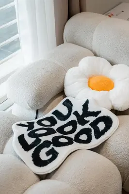 two eggs are sitting on top of a couch at BrandNew Premium House 4Room12Pax@ALMA NEAR JUSCO in Bukit Mertajam