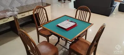 a table with a computer keyboard on top of it at Taman Saikat IPOH Happy Suites by Verve(12 pax) in Ipoh