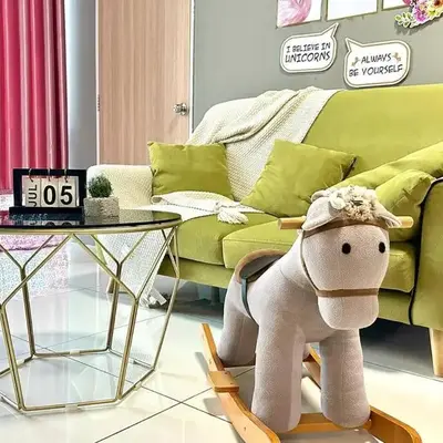 Unicorn Fairy Theme 2BR Airport Suite# Straits Intl# Pantai Hospt