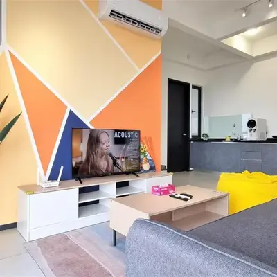 Sunlit Minimalist Suite