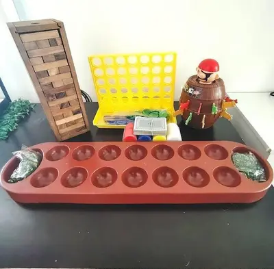 a lego lunch box with a toy figure on a table at PUTIH Ipoh SaltWater Pool BBQ 5Bed4Bath 19pax in Ipoh