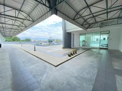 a large building with a large open ceiling at feelslikehome Paloh Residence Ipoh-for 4 to 6pax in Ipoh
