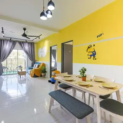 Minion Escap Family Homestay in Brinchang Cameron Highland Clover Home 9-25