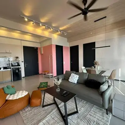 Perfect KTV Set & Netflix 3 Queen Bed Seaview