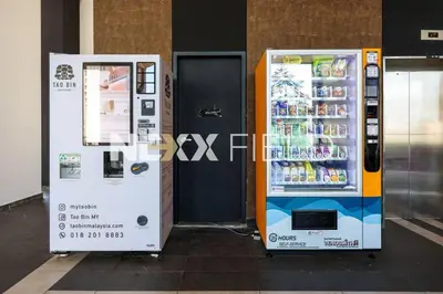 two vending machines are parked next to each other at Urban Suites Penang by Nexx Field in Jelutong