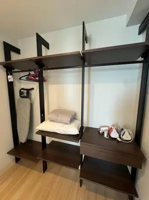 a room with a bunk bed with a mirror at JazzSuite Muji Seafront unit NearStraitsQuay in Tanjong Tokong