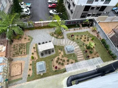 a model of a garden on top of a building at Silvan Garden Cameron Highlands in Tanah Rata