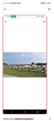 a screenshot of an addon page of a golf course at Lumut Marina in Lumut