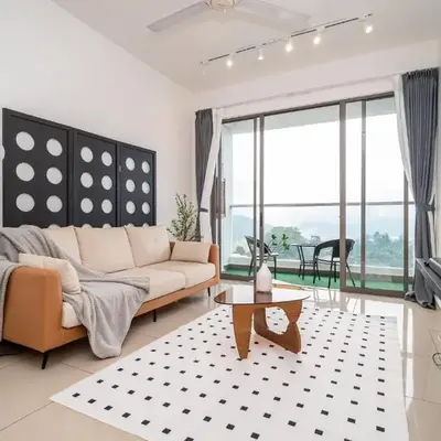 Serene Minimalist Family Retreat 2-7pax &Sunrise View