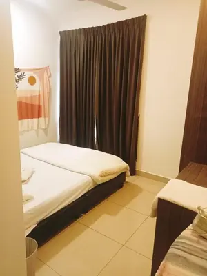 a small room with a bed and a window at Palas Horizon Cameron Highland in Brinchang