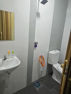 a bathroom with a sink and a toilet at Mikayla homestay in Ipoh