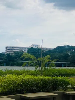 a view of a river and a building at Aiqa homestay in Ipoh