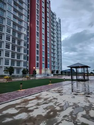 a large building with a gazebo in front of it at AzzSpacesAnderson in Ipoh
