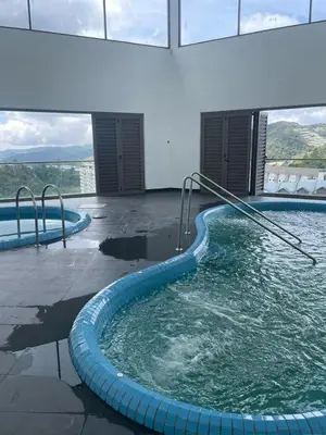 a large pool of water in a building at Ella Residence Homestay 2 in Brinchang