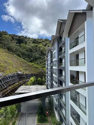 a view from a balcony of a building at Ella Residence Homestay 2 in Brinchang