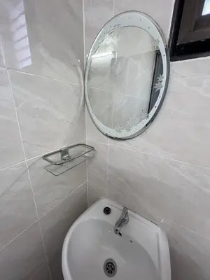 a bathroom with a sink and a mirror on the wall at Green at 62 in Ipoh