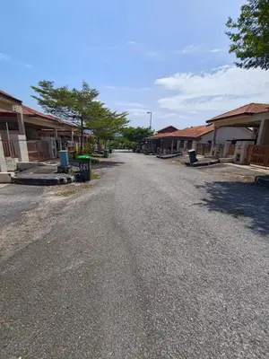 an empty street in a town with buildings at H&Z Guesthouse Kulim Hi-Tech - Free Wifi - Netflix in Kulim