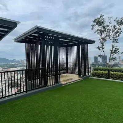 Comfy 2BR Sunny Suite Sky Pool & Stunning Views