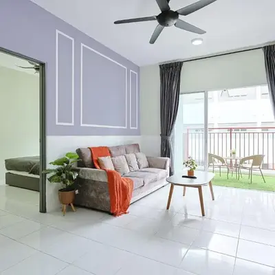 Lavender Dream Brinchang Cozy Family 10 Pax Clover Home 8-01