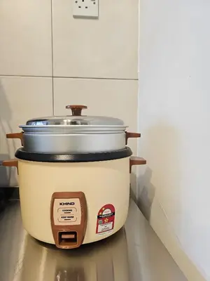 a slow cooker sitting on a counter in a kitchen at Ipoh Meru Landed Homestay TropiCasa 28 in Ipoh