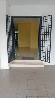 an entrance to a building with an open door at Dynamic homes stay in Ipoh