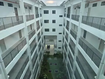 an overhead view of an apartment building at Nature Beauty Homestay in Seri Iskandar