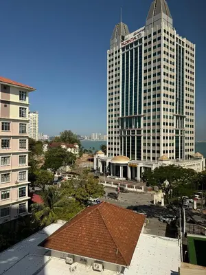 a view of a city with tall buildings at Hotel Regal Malaysia in George Town