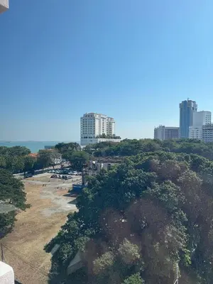 an aerial view of a city with tall buildings at Hotel Regal Malaysia in George Town
